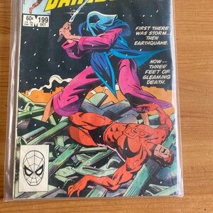 1983 Daredevil Issue 199 Comic
